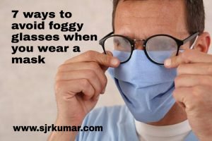 Read more about the article 7 ways to avoid foggy glasses when you wear a mask