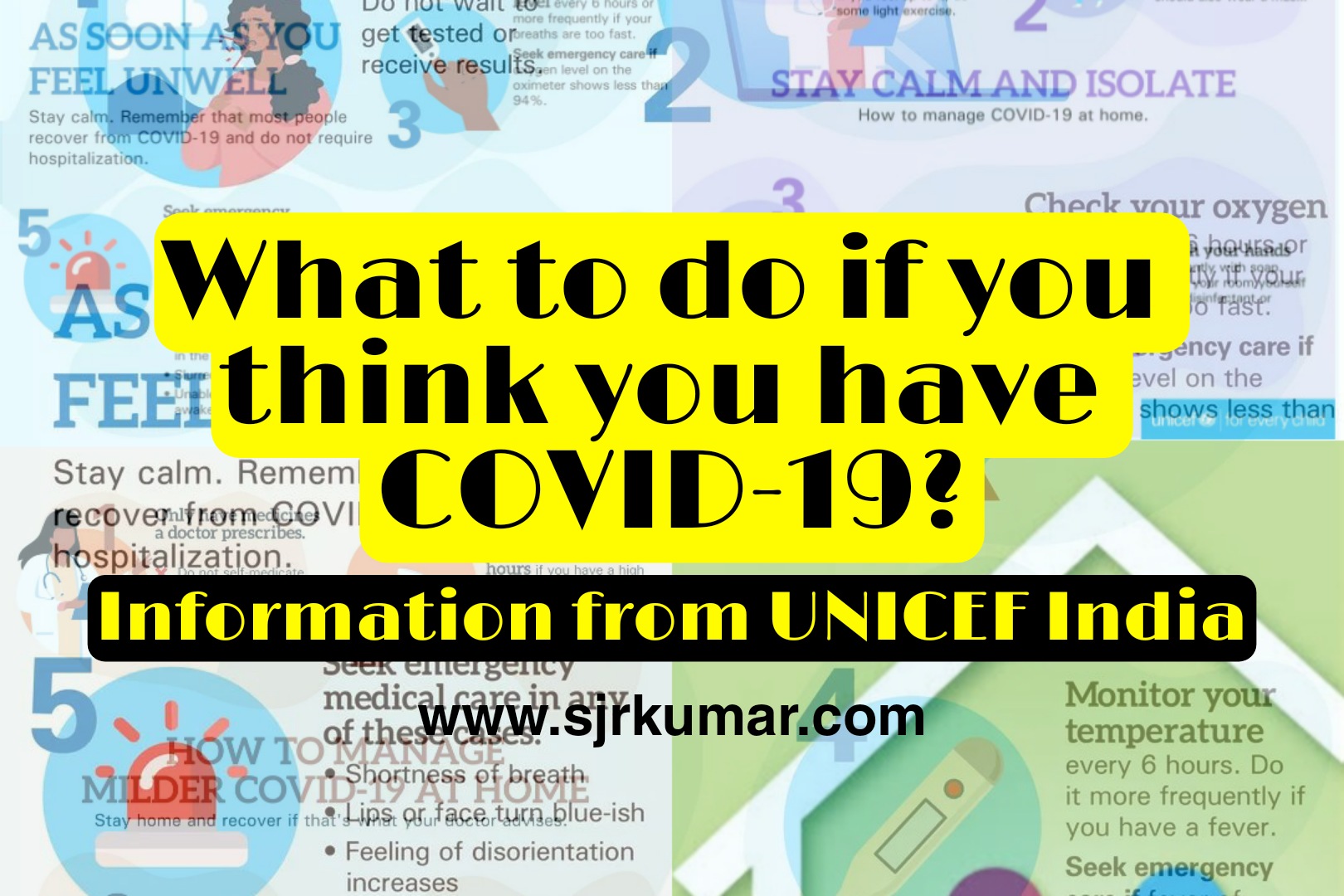 Read more about the article What to do if you think you have COVID-19: UNICEF India