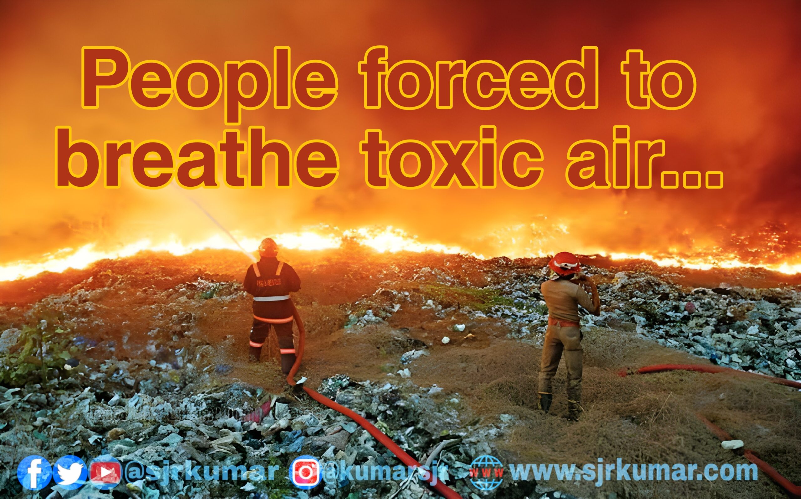 You are currently viewing People forced to breathe toxic air in Kochi…