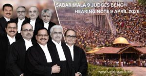 SABARIMALA SUPREME COURT CASE 2026