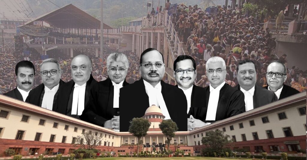 Sabarimala - 9 Judges Bench