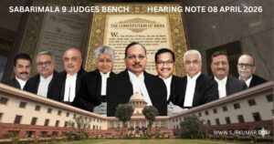Sabarimala Case - Supre Court Hearing - 8 April 2026