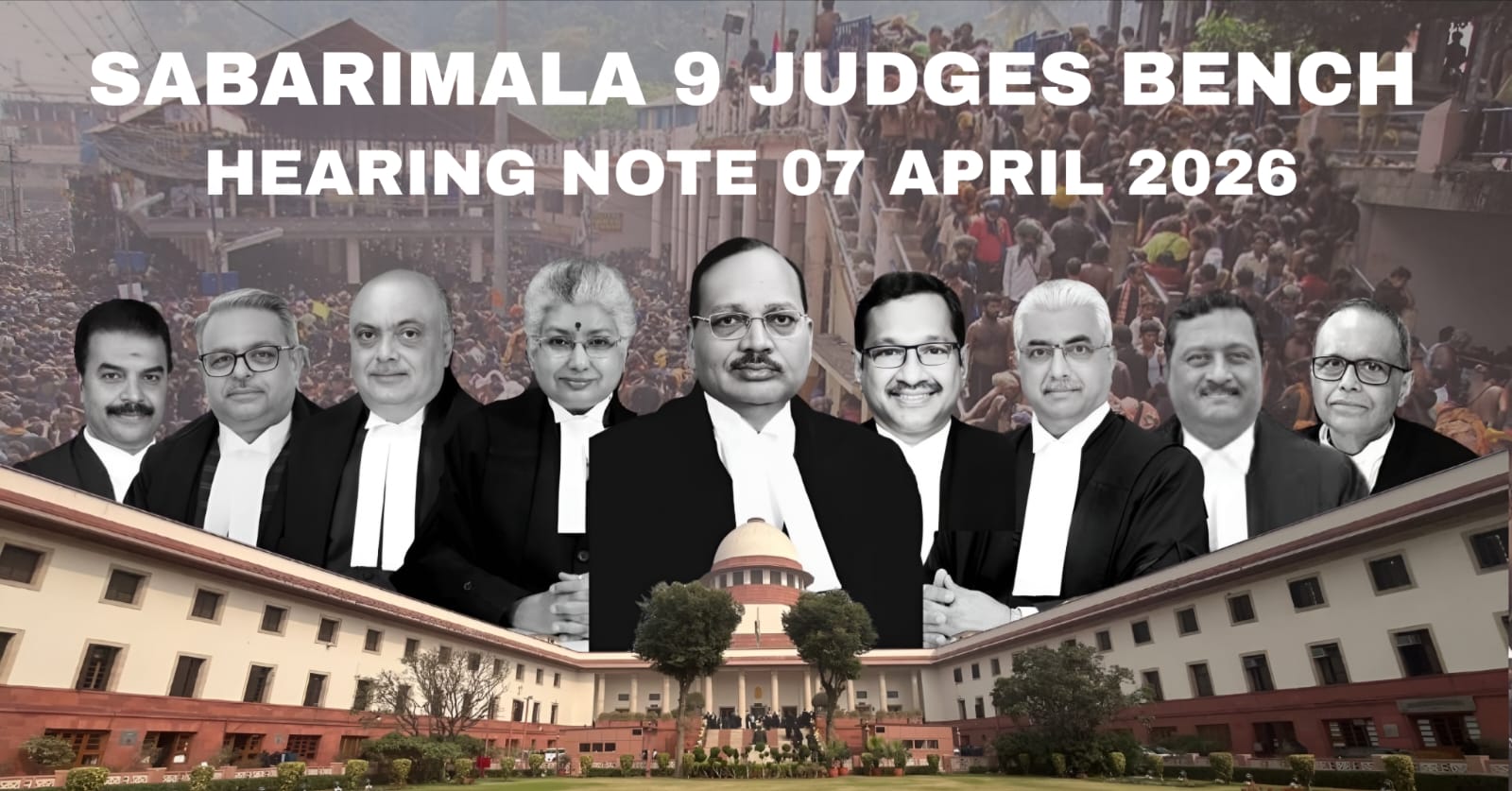 Read more about the article Submissions in the Sabarimala Review – Hearing Note 07 April 2026