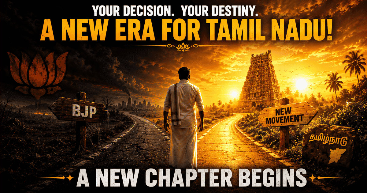 You are currently viewing The Annamalai Earthquake: How One Resignation Could Reshape Tamil Nadu Politics Forever