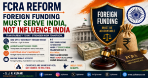 FCRA reform and foreign funding transparency in India